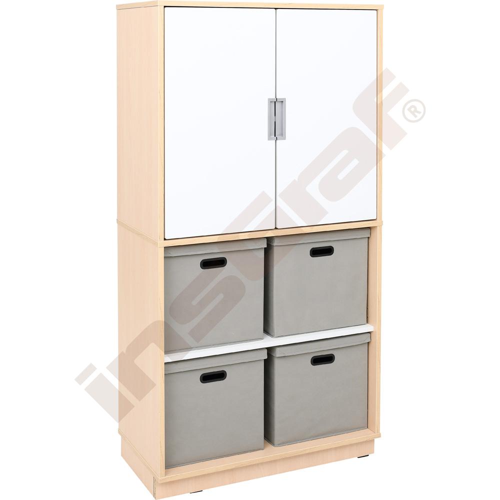 Quadro - sestava 101, 90°, korpusy světlý javor 