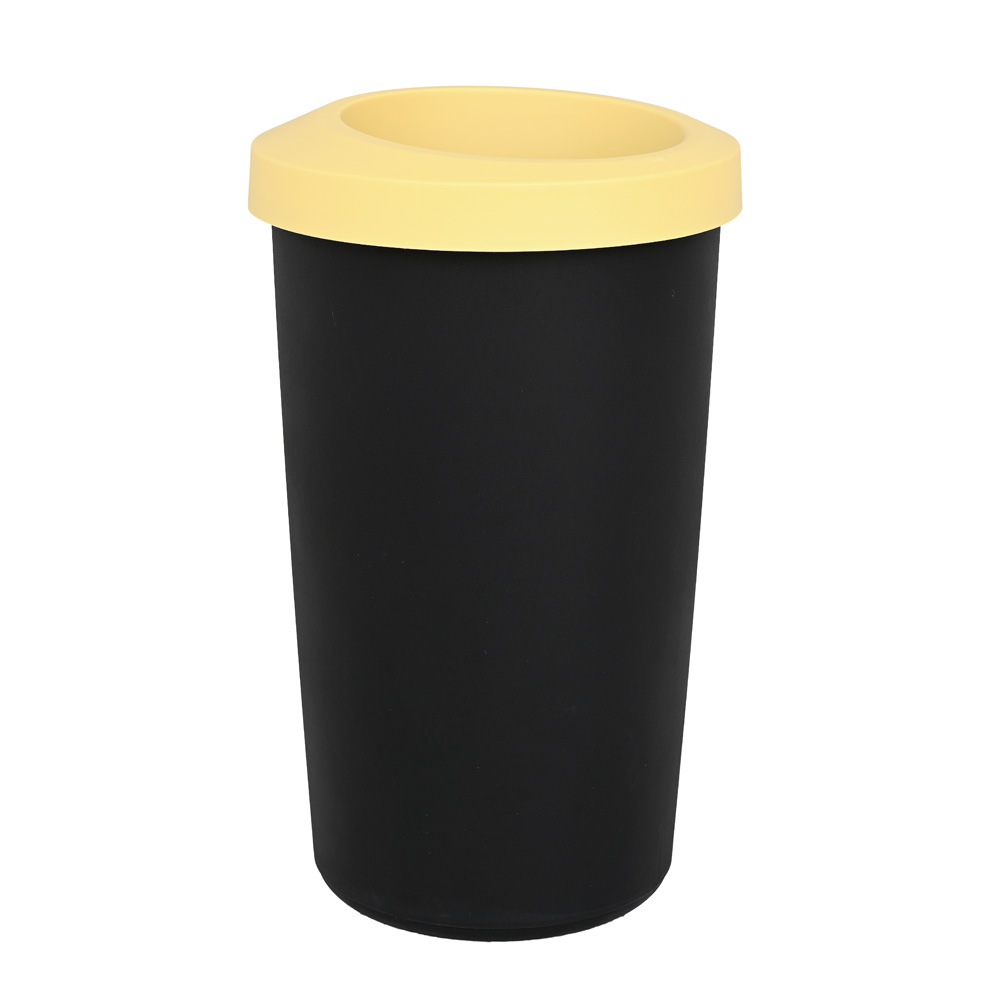 Odpadkový kôš Compacta, 35 L - žltá pastelová