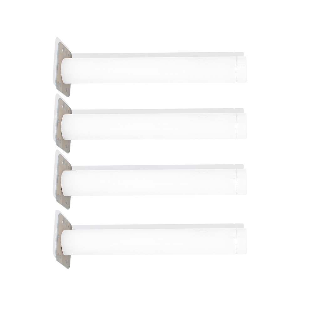 Sada nôh k stolovým doskám Flexi, výška 40 cm - k stoličkám 21 cm (veľ. 0) - bielené