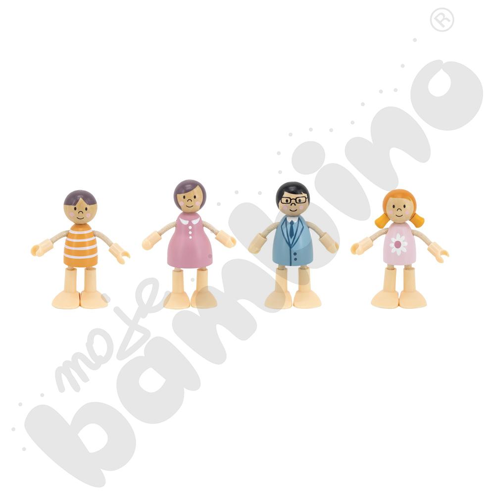 Drewniane ludziki - rodzina