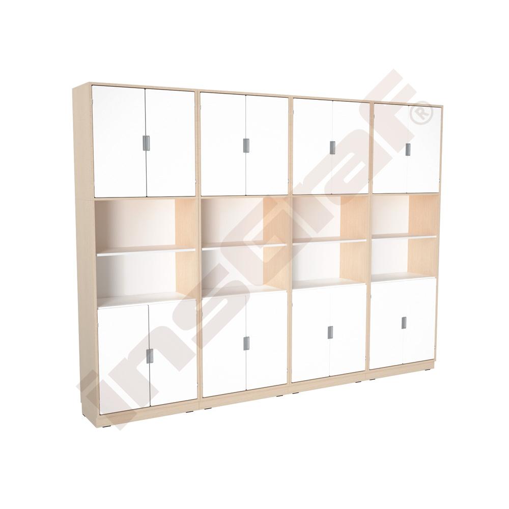 Quadro - Sestava  121, 90°, korpusy světlý javorové, tiché zavírání