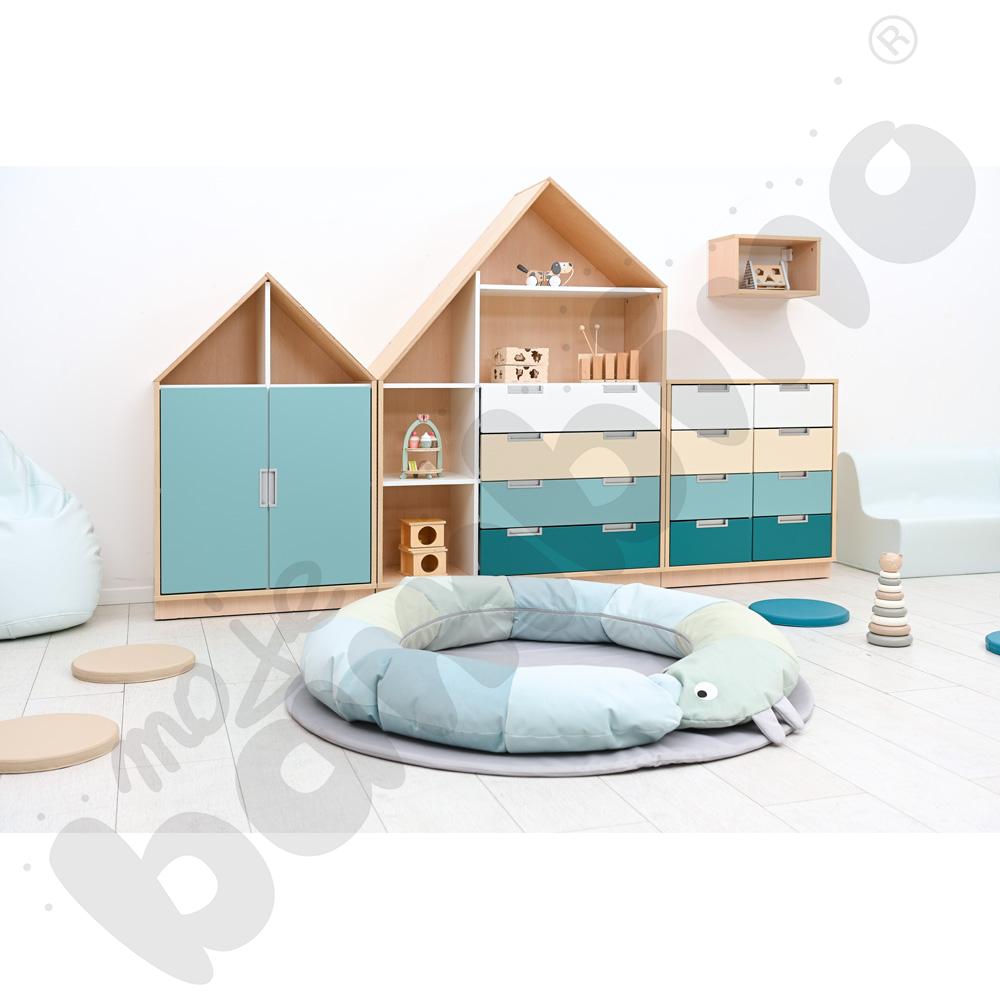 Quadro - zestaw 264, skrzynia klon jasny