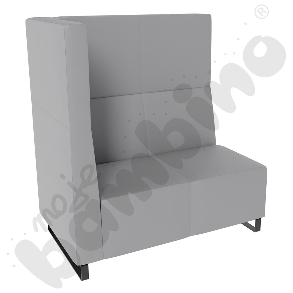 Sofa Universum 2-os. wys. 133 cm, bok średni lewy, tkanina MT02