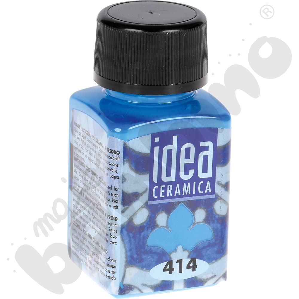 Farby do ceramiki na zimno - niebieska