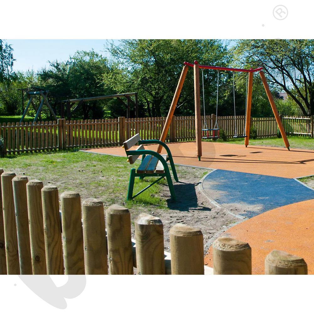 Ławka z rur przenośna