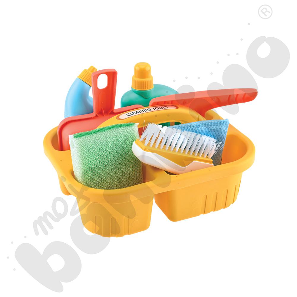 Organizer z akcesoriami do sprzątania