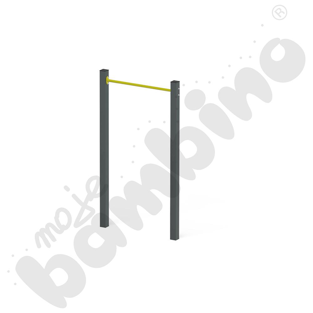 Street workout drążek wysoki Lime