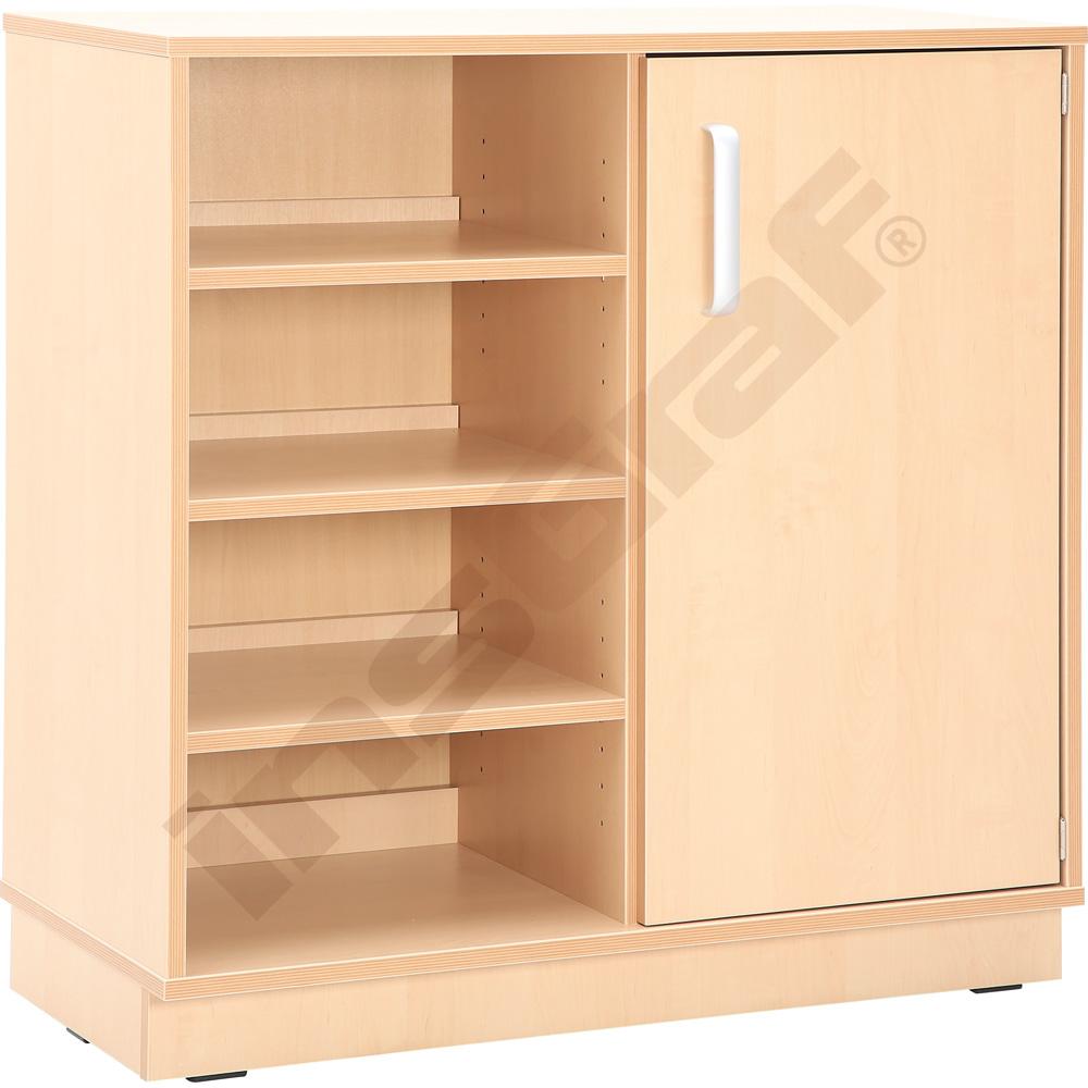 Skříňka Flexi s předělem D, bříza