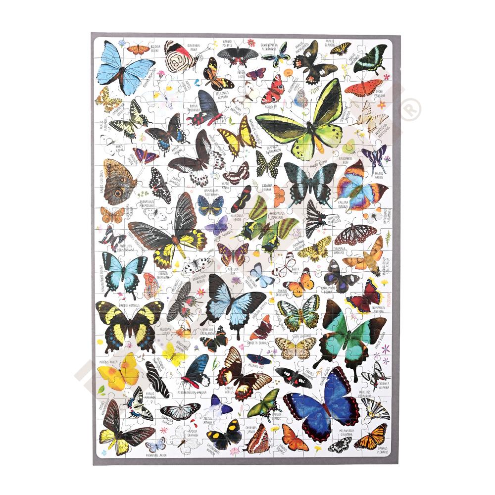Puzzle - motýli, 200 dílů