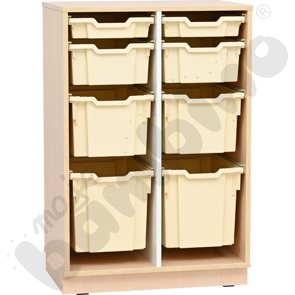 Quadro - zestaw 199, skrzynia klon jasny