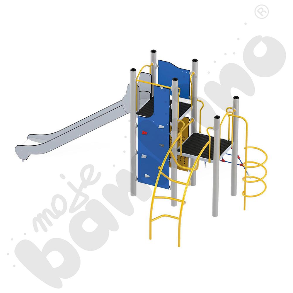 Orbis - platforma 13, metalowe słupy