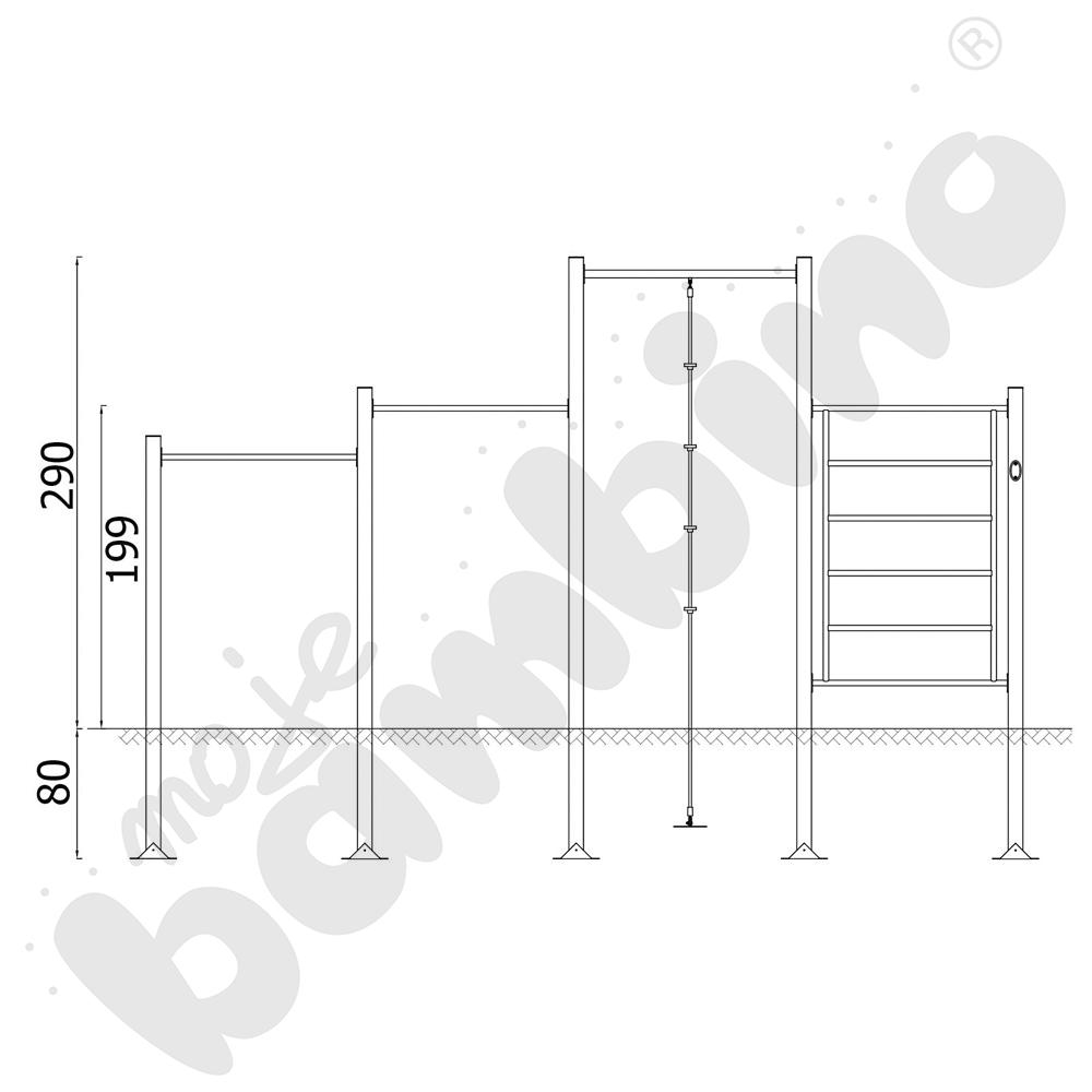 Street Workout 222 Orange