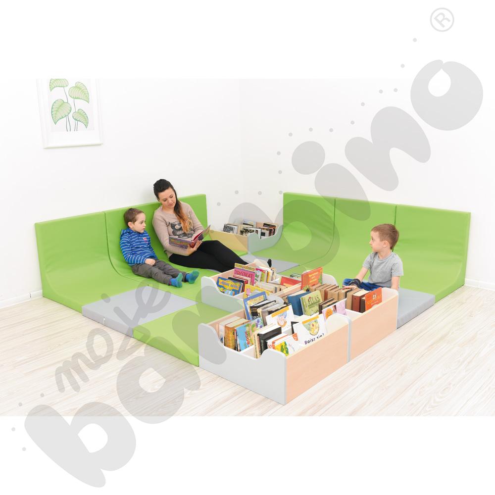 Quadro - zestaw 74, pojemnik klon jasny