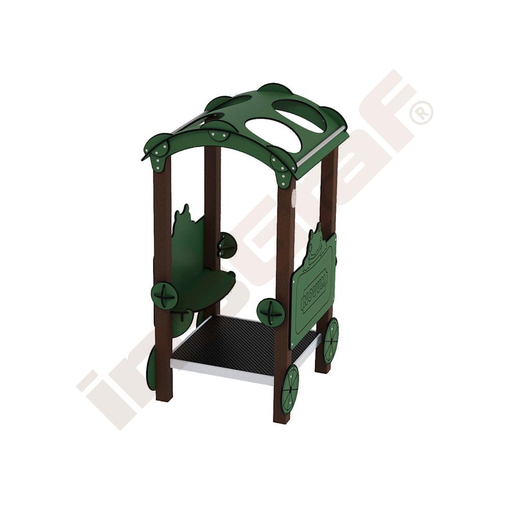 Vagón Quadro Simple, recykling