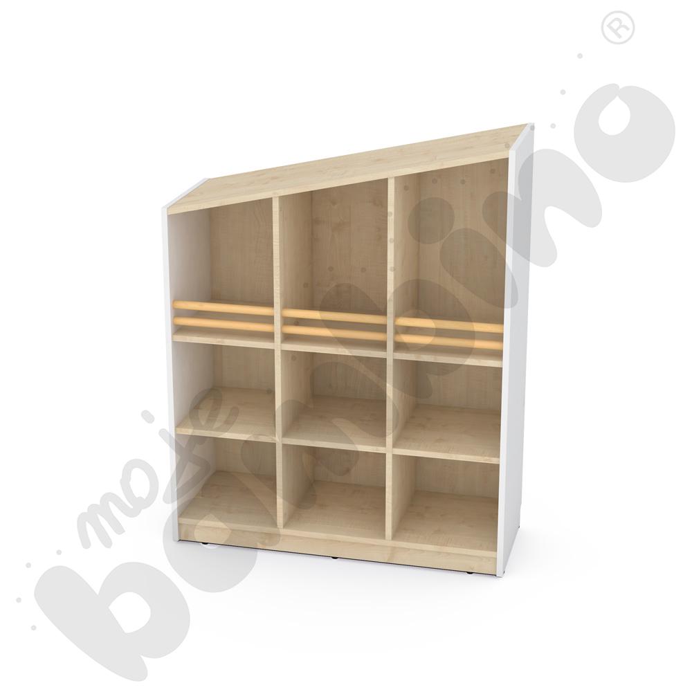 Szafka wysoka FLO prawa biała