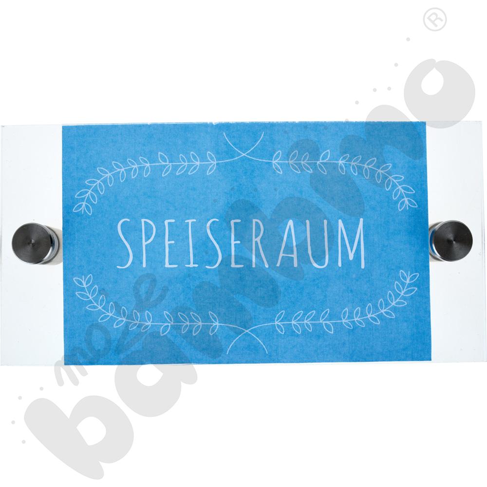 Tabliczka informacyjna przydrzwiowa EuroPLEX 190x95mm