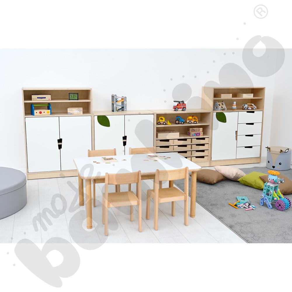 Blat Flexi prostokątny - biały