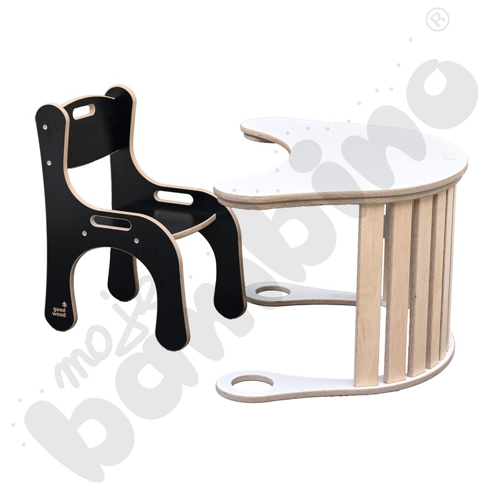 Krzesło ergonomiczne Good Wood – czarne