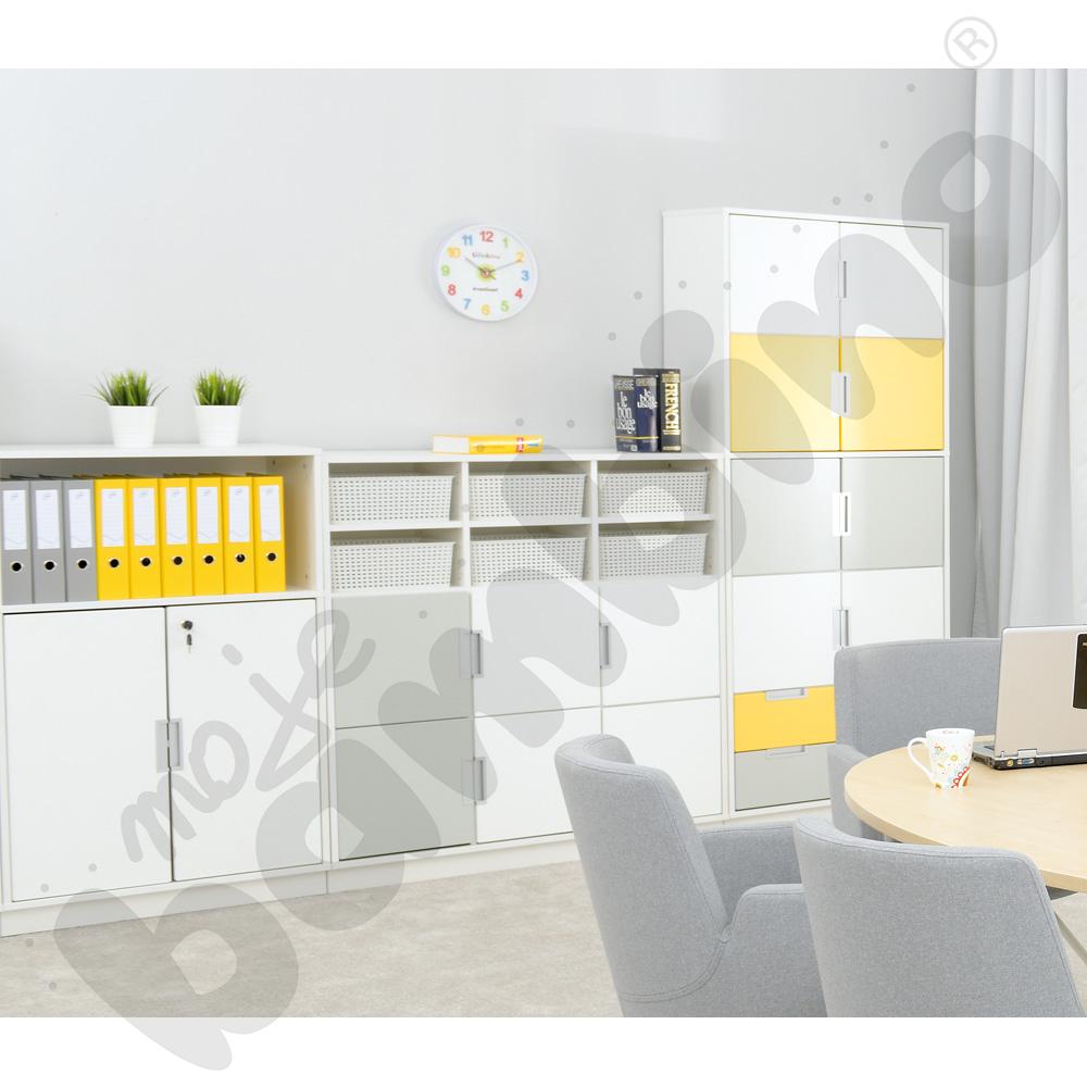 Quadro - zestaw 124, 90 st., biała skrzynia