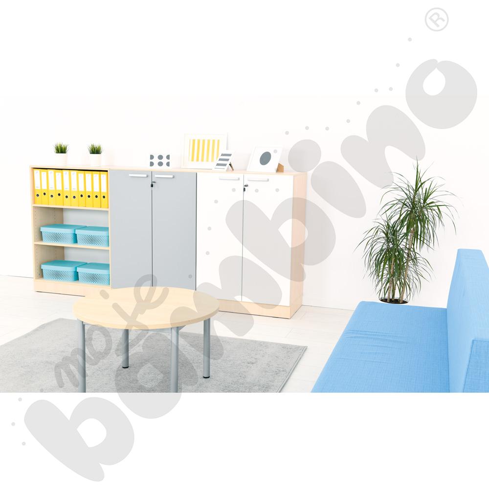 Regał Grande L głęboki - klon jasny