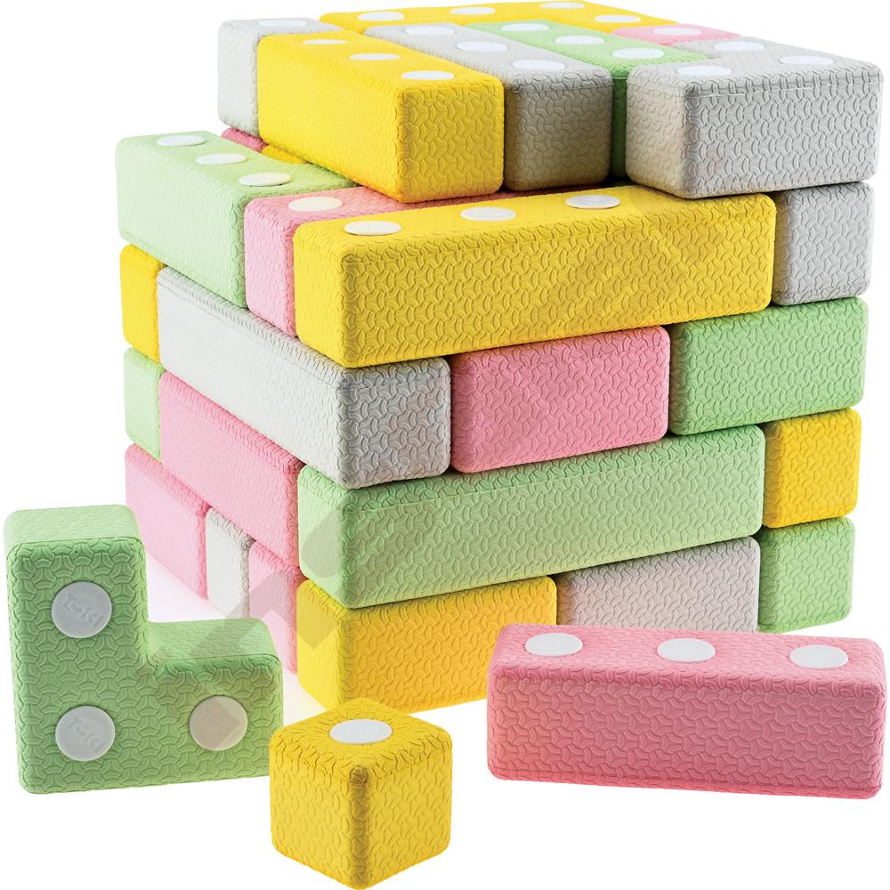 Magnetické kocky Tuki mini, 48 prvkov