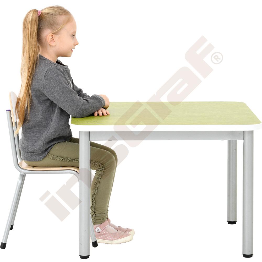 Židlička Bambino 2 stříbrná