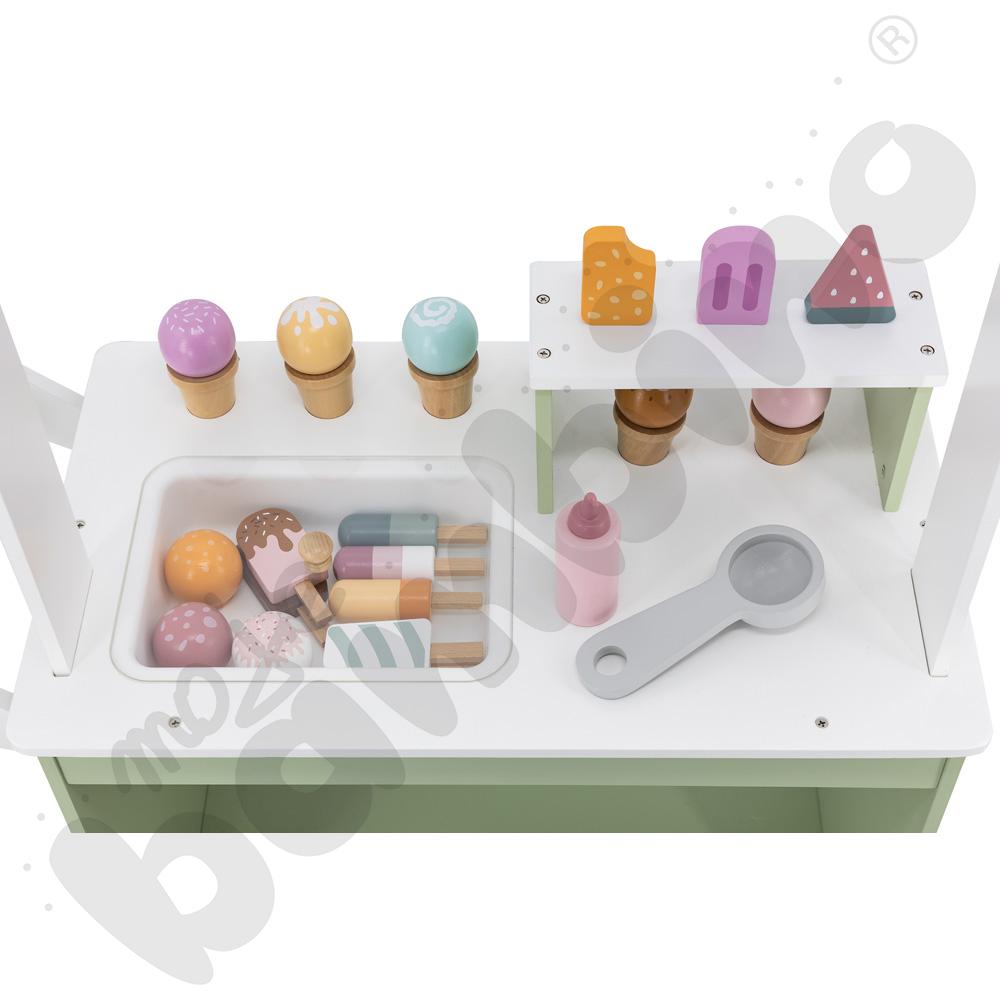 Lodziarnia ze słodkościami