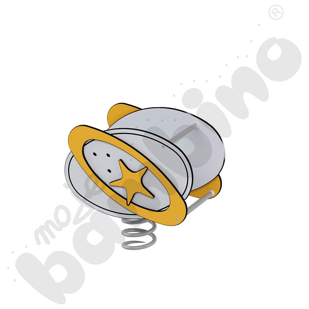 Sprężynowiec Spadająca Gwiazda na podstawie metalowej