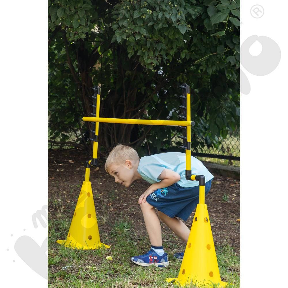 Zestaw tyczek i pachołków