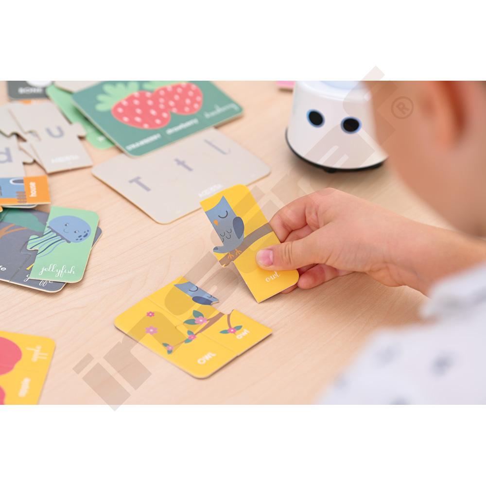 LOGI miniBot - abecední puzzle - anglickojazyčná verze