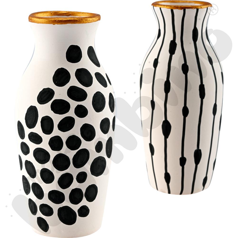 Małe wazony z ceramiki