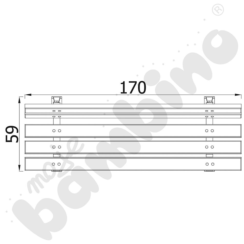 Ławka Łódzka, mahoń