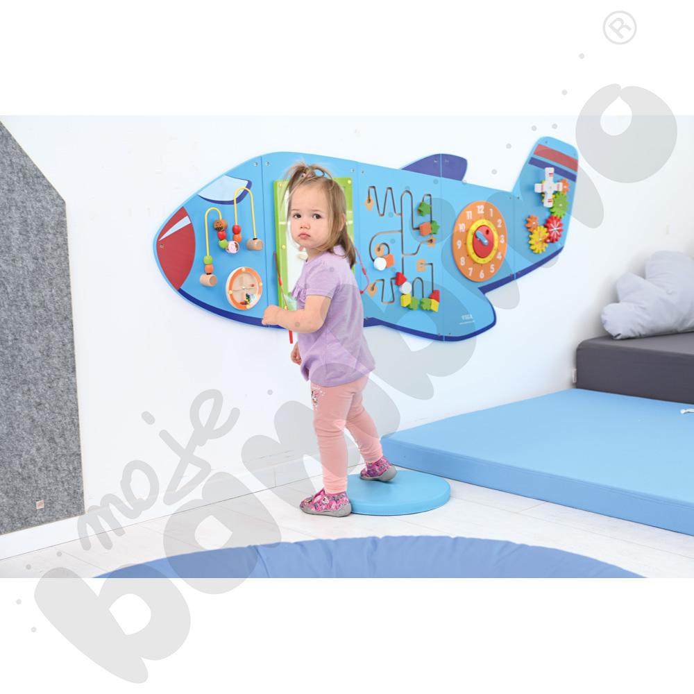 Duża tabliczka ścienna - samolot