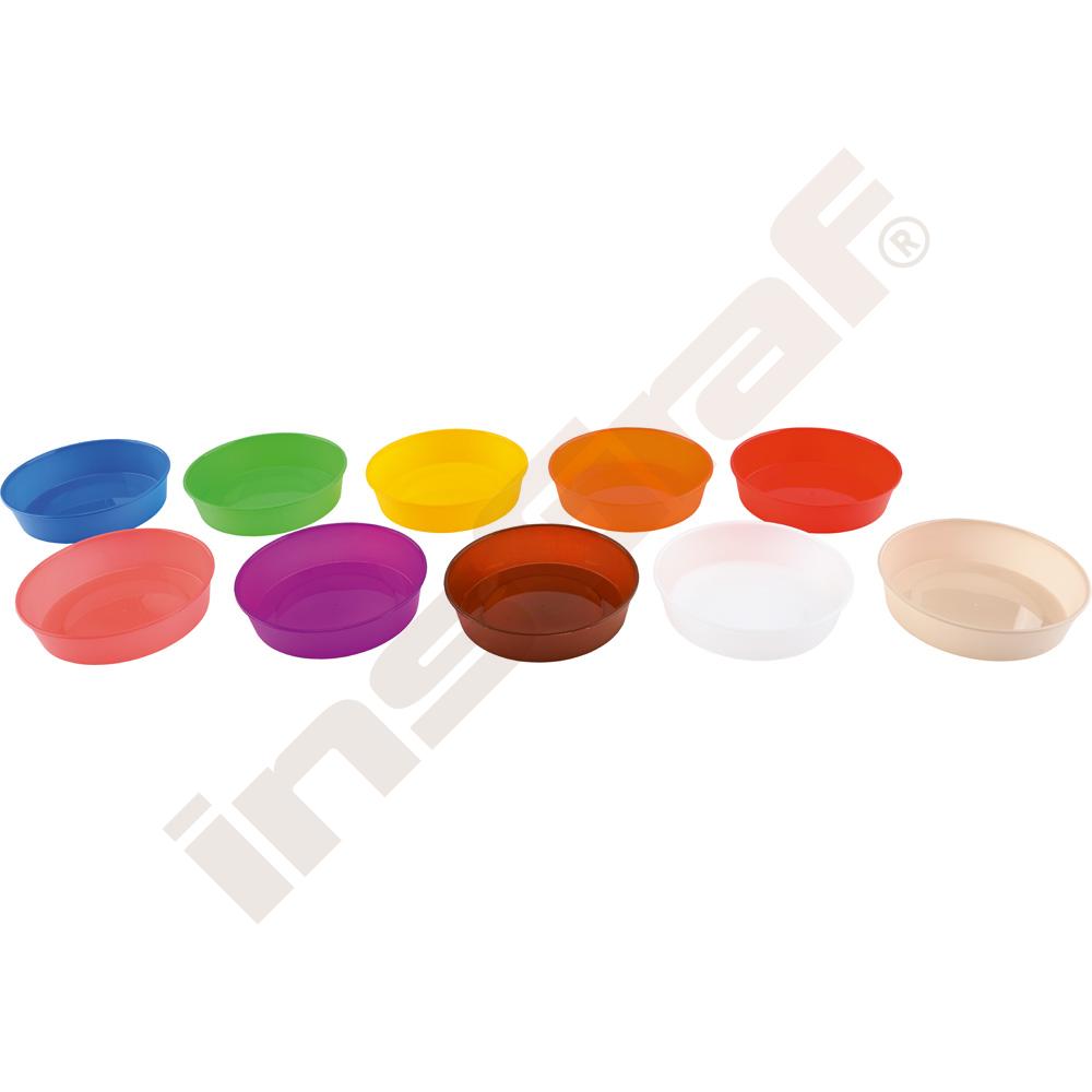 
Bunte Schalen, 10 Farben
