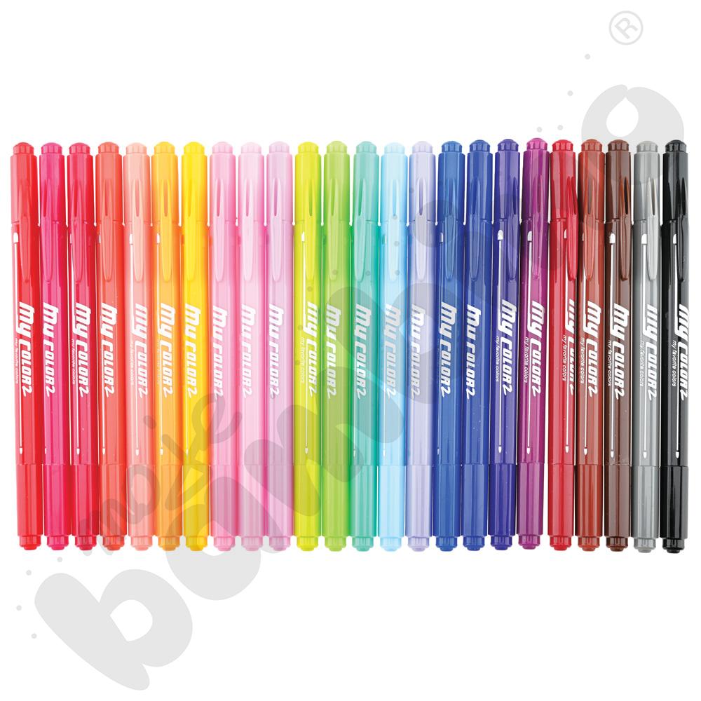 Pisaki dwustronne, 24 kol.