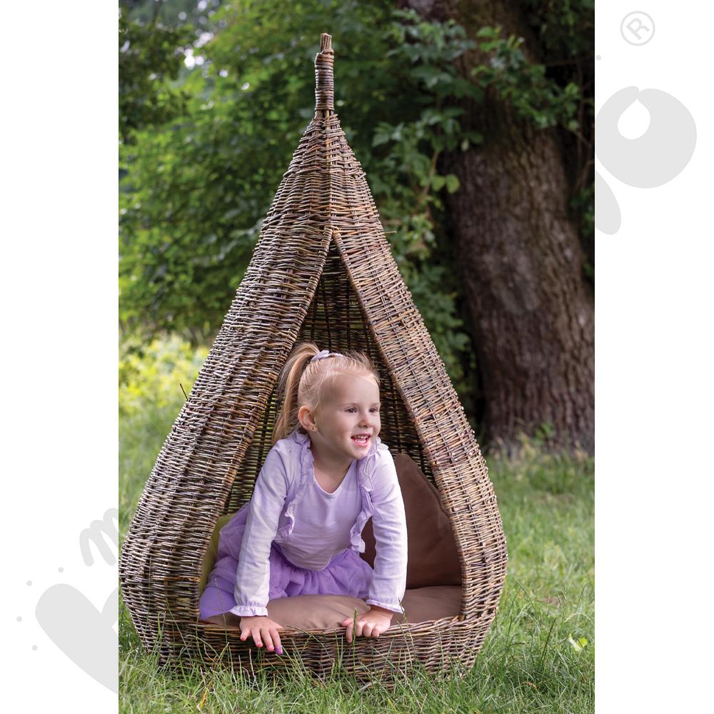 Domek wiklinowy mały