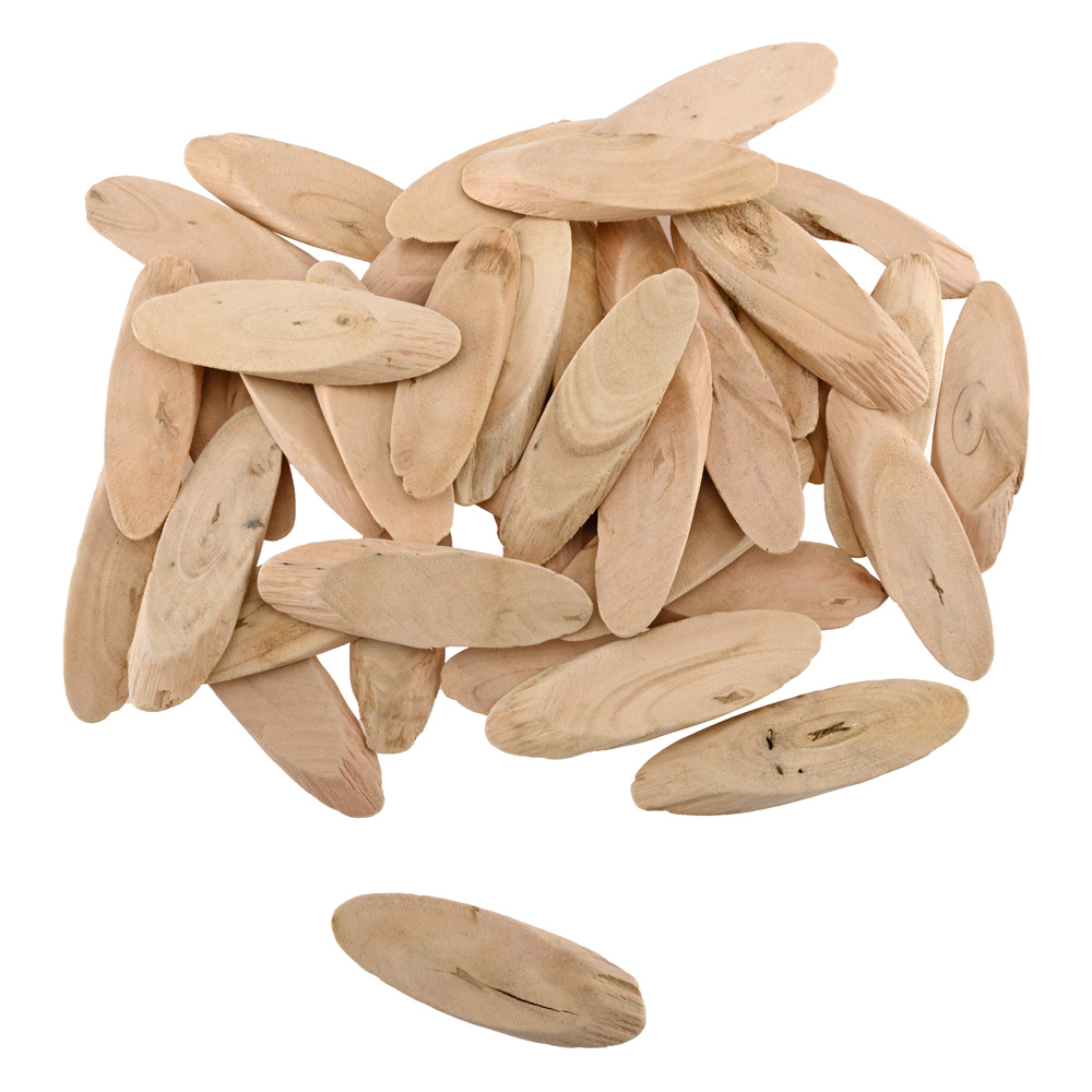 Drevené oválne plátky, 250 g