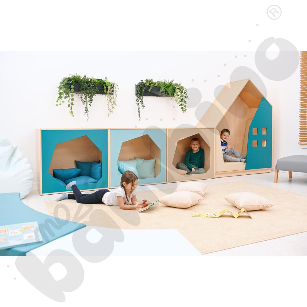 Quadro - kryjówka jasnobrązowa