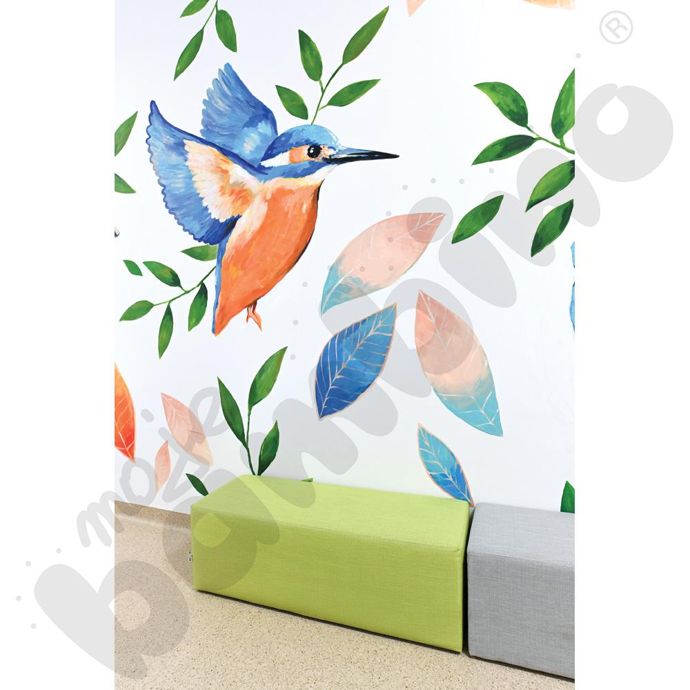 Pufa 3-osobowa Inflamea zielona