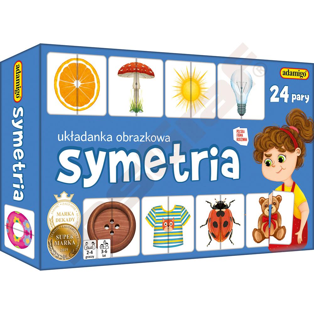 Symetria - obrázková skladačka 