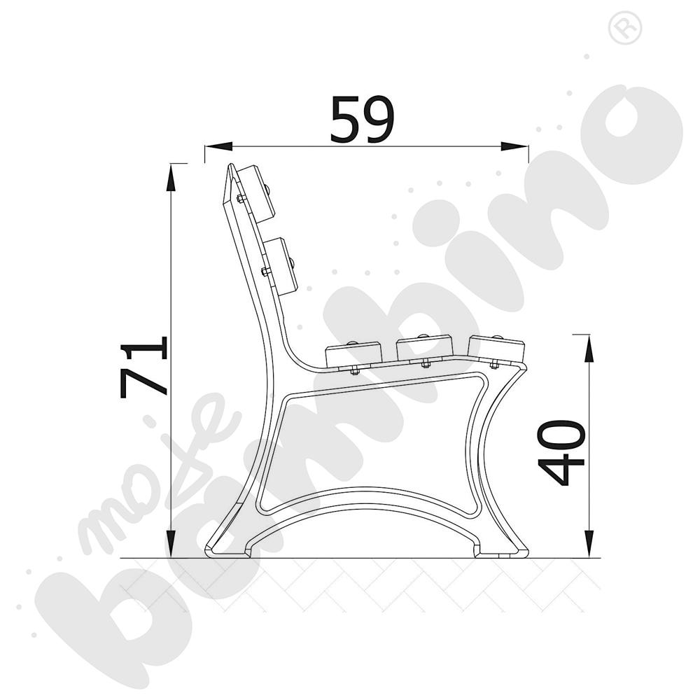 Ławka Łódzka, mahoń