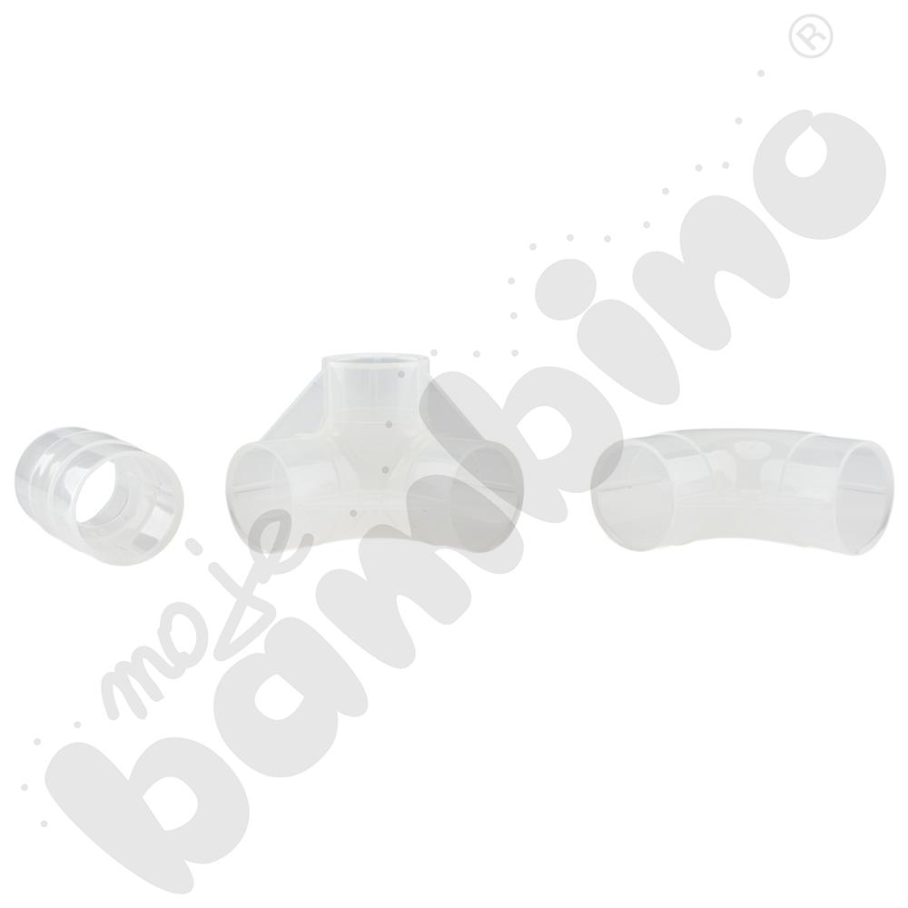 Zestaw łączników do świecących cylindrów, zestaw 18 szt. 