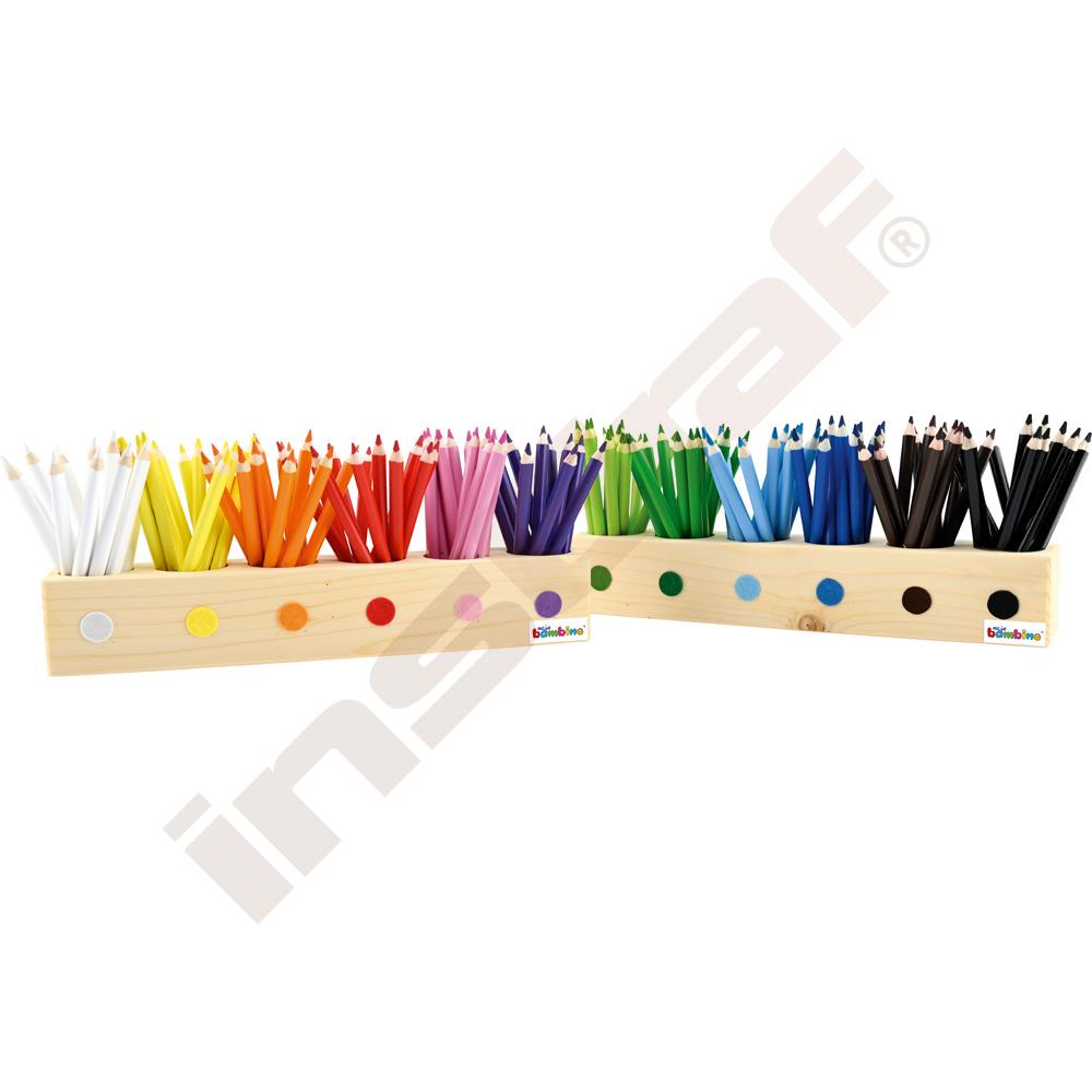 Organizér s farbičkami