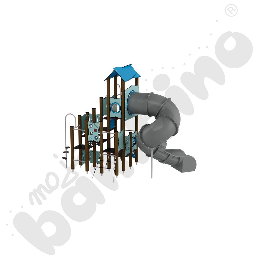 Zestaw Urbi 14, słupy drewniane B