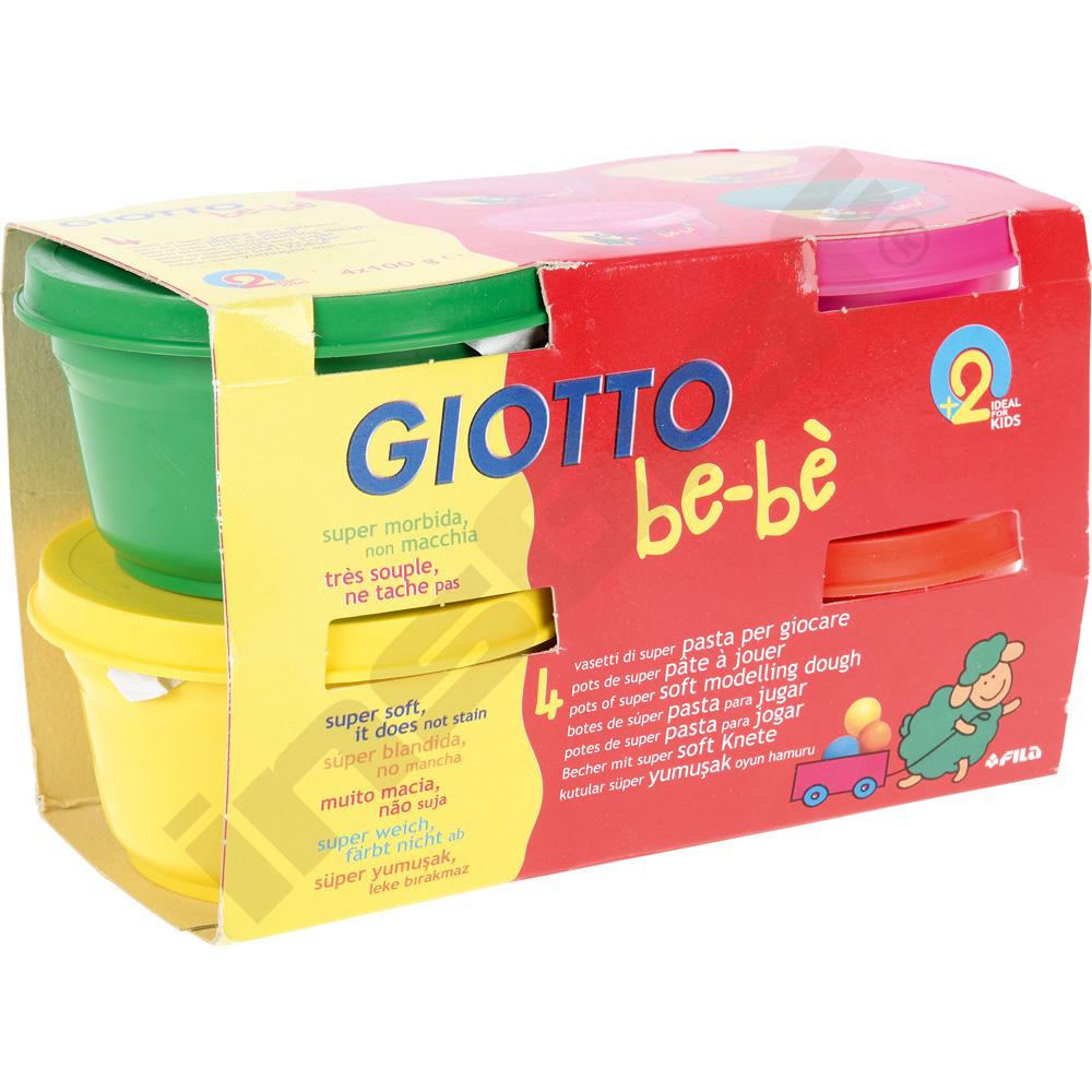 Modelovací hmota Giotto Be-Be 4x100 g