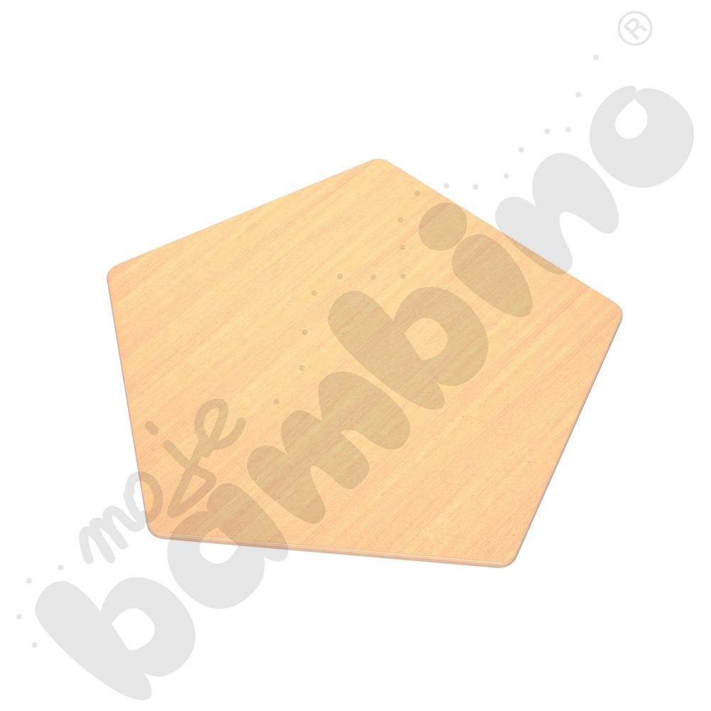 Blat Flexi pięciokątny mały - buk