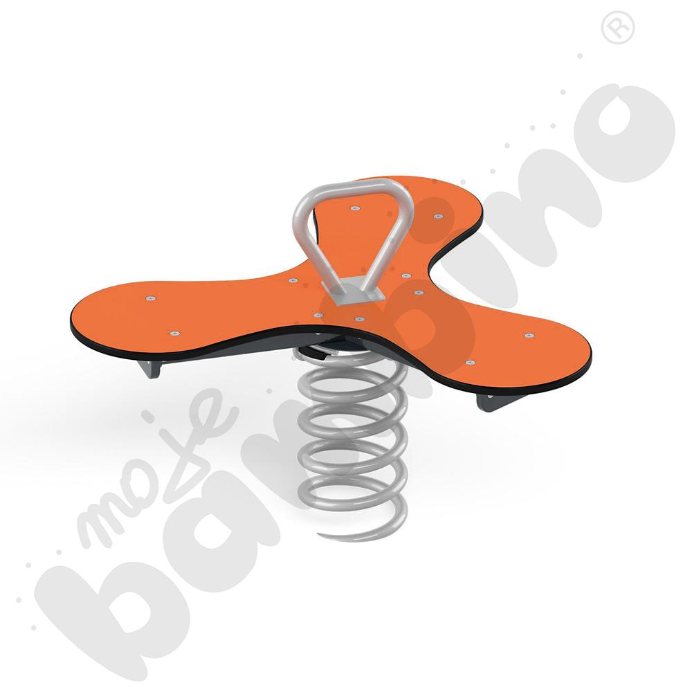 Sprężynowiec Deska 3 na podstawie betonowej