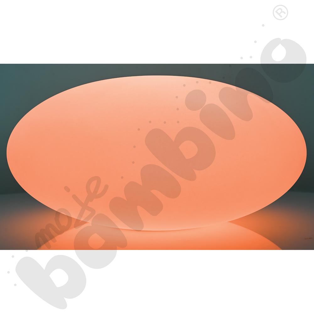 Lampa LED - spłaszczona kula 