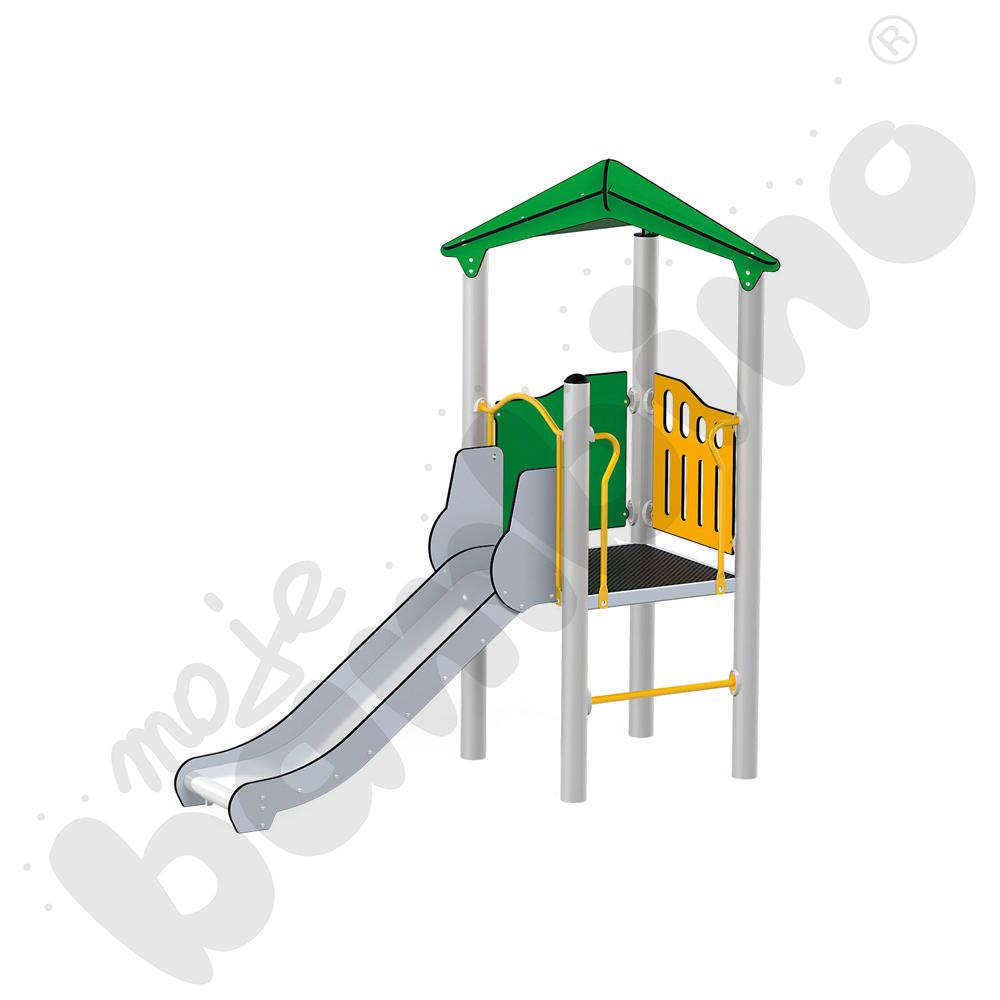 Orbis - wieża 1, metalowe słupy