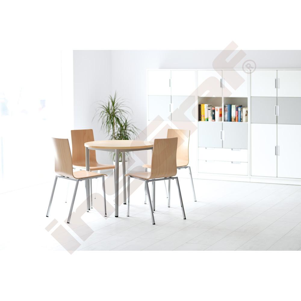 Quadro - Schrank XL mit 1 Mittelwand, B 79, weiß